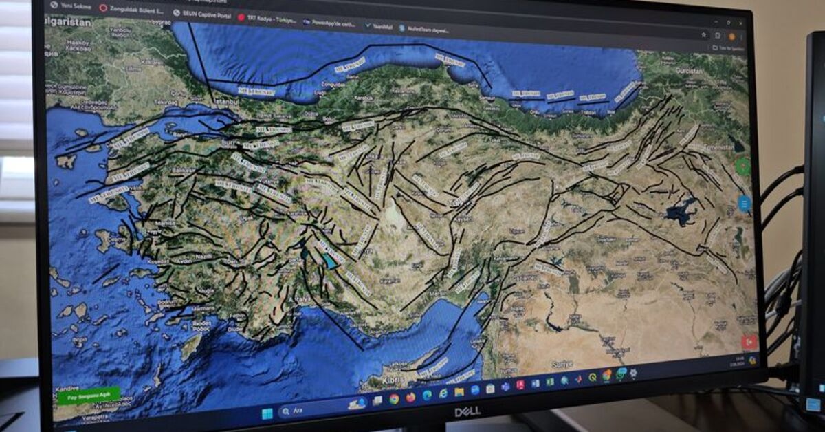 Son dakika: Deprem Bilgi Sistemi uygulamasına fay hatları da eklendi | Son dakika haberleri