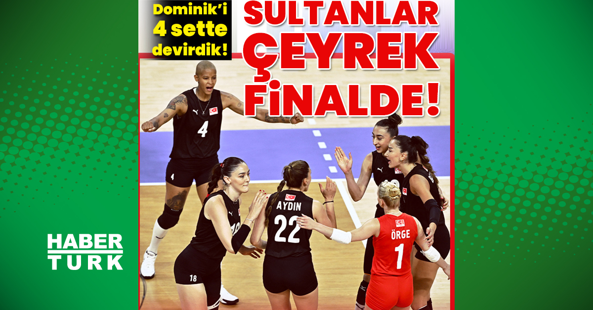 Son dakika haberi Filenin Sultanları, Paris 2024'te Dominik Cumhuriyeti'ni 3-1 mağlup etti! – Voleybol Haberleri
