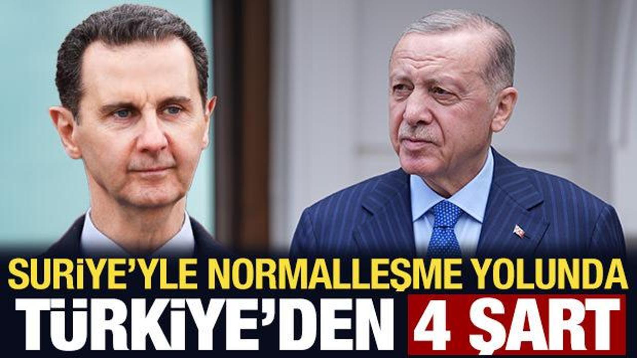 Türkiye’den Suriye’yle normalleşme açıklaması: Dört adımda izlenmesi gereken yol