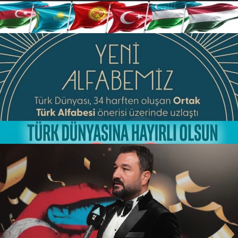 Ortak Alfabe Türk dünyasına hayırlı olsun