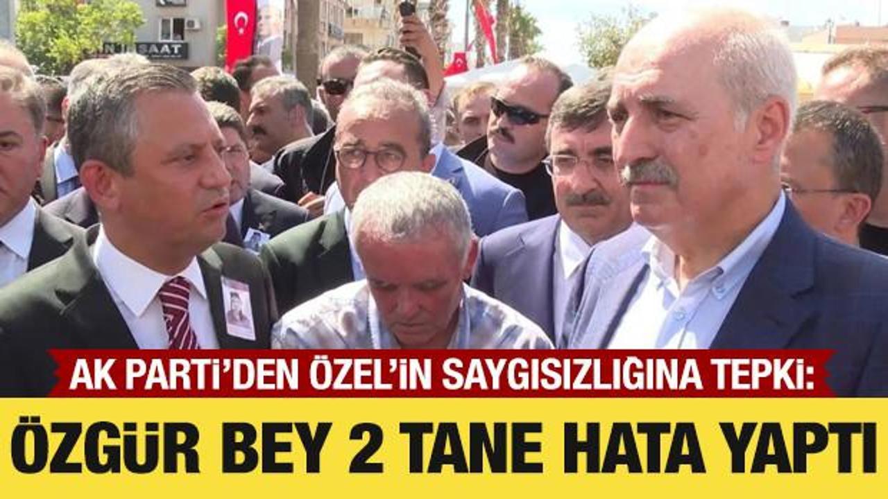 AK Parti Sözcüsü Çelik’ten Özgür Özel’e tepki