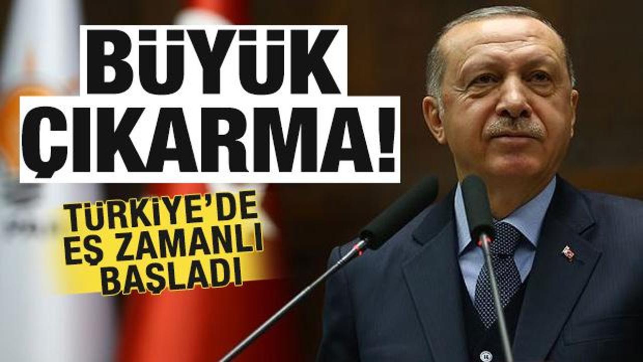 AK Parti’den büyük çıkarma! Türkiye’de eş zamanlı başladı
