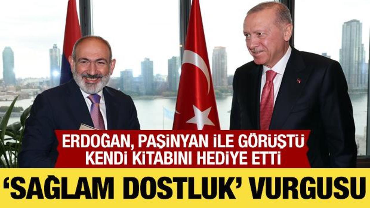 Cumhurbaşkanı Erdoğan, Ermenistan Başbakanı Paşinyan’ı kabul etti