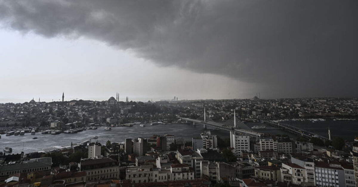 Hava durumu İstanbul | Meteoroloji saat verip uyardı! Tüm bölgelerde sağanak! | Son dakika haberleri