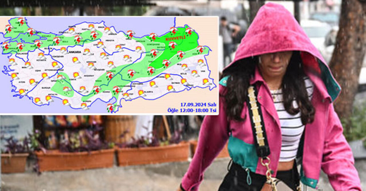 Hava durumu İstanbul | Meteoroloji'den saatli kritik uyarı! 5 bölgede sağanak | Son dakika haberleri