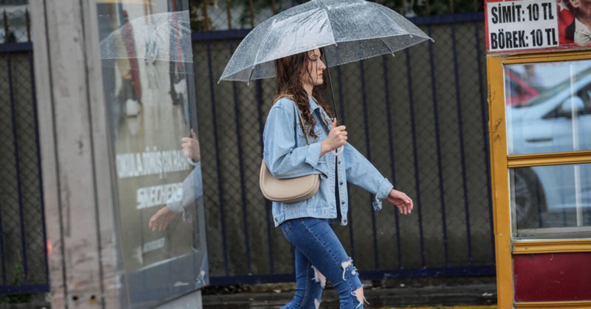 Hava durumu İstanbul | Meteoroloji'den uyarı! 5 bölgede sağanak – Haberler | Son dakika haberleri