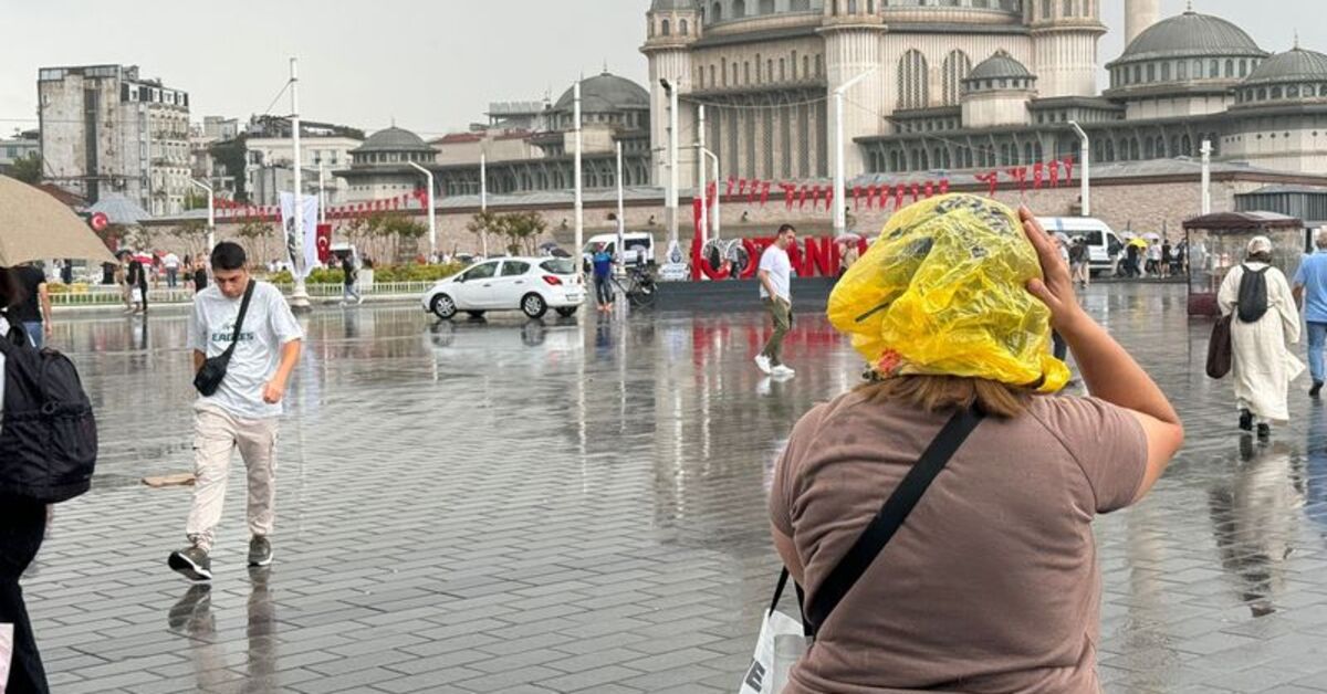 İstanbul'a kuvvetli ve gök gürültülü sağanak yağış uyarısı | Son dakika haberleri