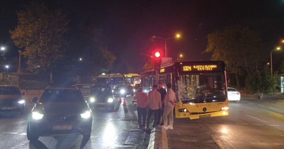 Sancaktepe'de İETT otobüsü skuter ile çarpıştı: 1 ağır yaralı | Son dakika haberleri