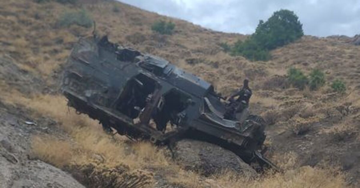 Son dakika: Askeri araç uçuruma yuvarlandı: 4 asker şehit oldu | Son dakika haberleri