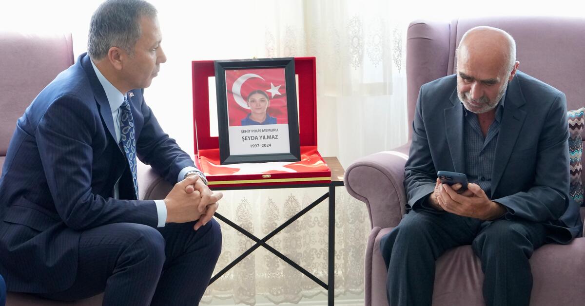 Son dakika: Cumhurbaşkanı Erdoğan'dan, şehit polis memuru Şeyda Yılmaz'ın babasına telefon