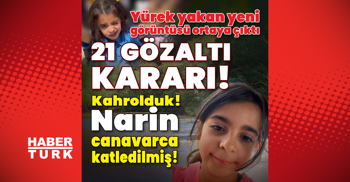 Son dakika: Narin'in cansız bedeni bulundu! | Son dakika haberleri