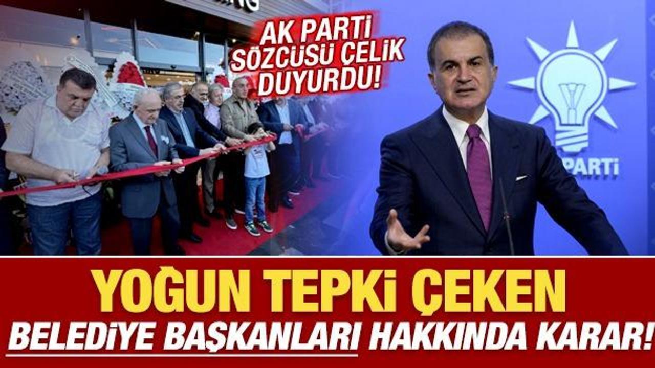 AK Parti son dakika duyurdu! Yoğun tepki çeken belediye başkanları hakkında karar