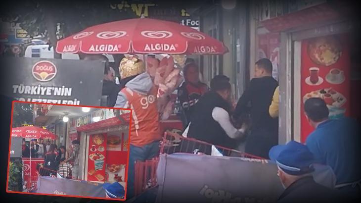 Bağcılar’da sigara kavgası! O anlar kameraya yansıdı