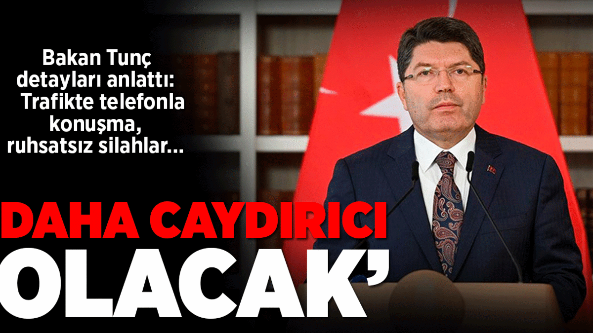Bakan Tunç: Yargı Reformu Strateji Belgesi’ni tamamladık
