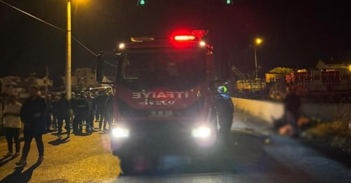 Balıkesir'de duvara çarpan motosiklet alev aldı: 1 ölü, 1 ağır yaralı | Son dakika haberleri