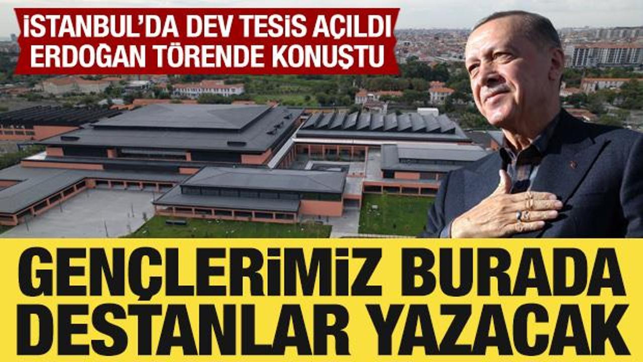 Basketbol Gelişim Merkezi açıldı: Başkan Erdoğan törene katıldı