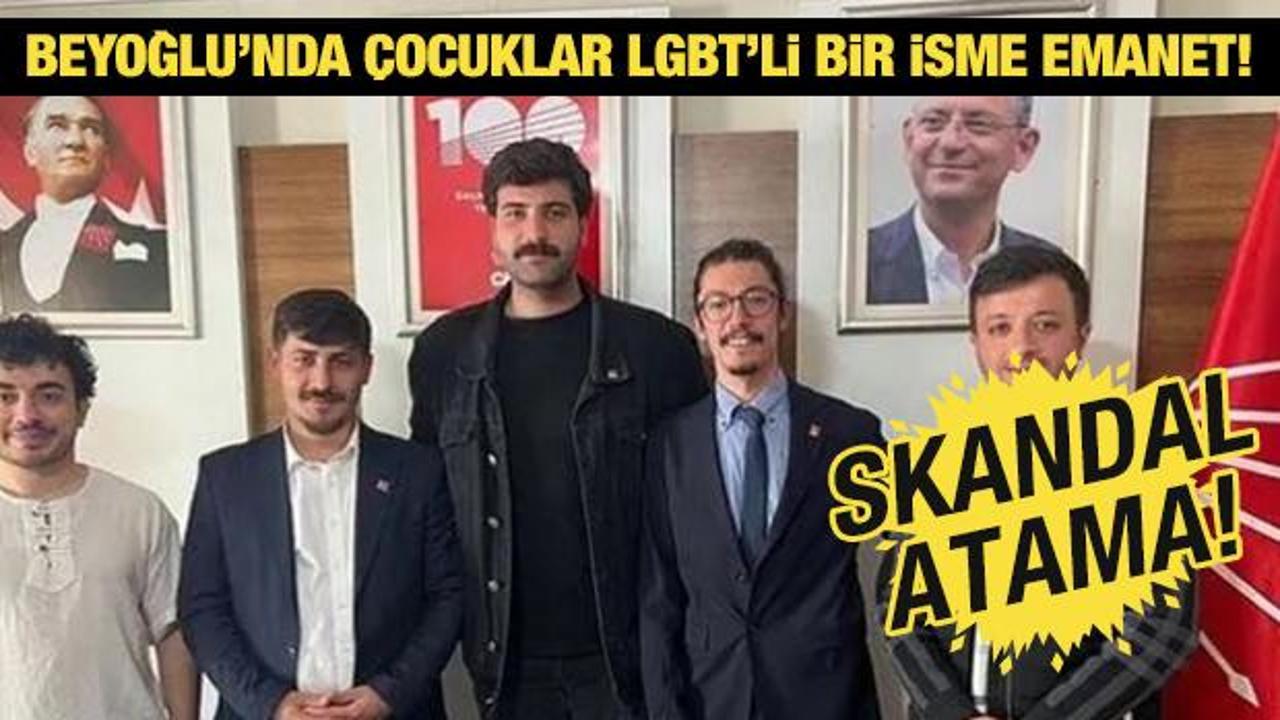 Beyoğlu’nda çocuklar LGBT’li bir isme emanet!