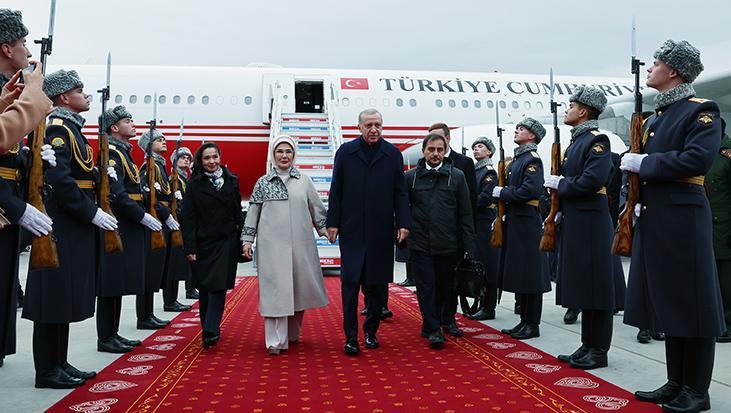 Cumhurbaşkanı Erdoğan, BRICS için Kazan’da