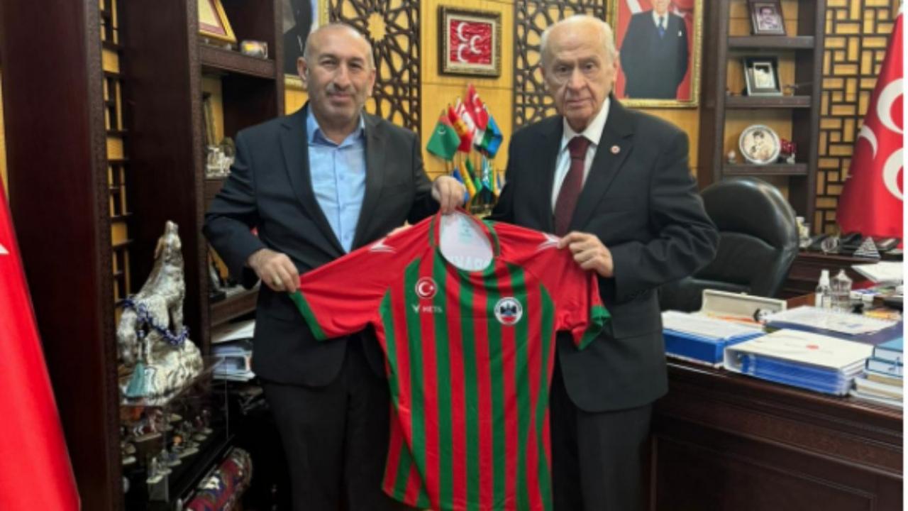 Diyarbakırspor’dan Devlet Bahçeli’ye ziyaret
