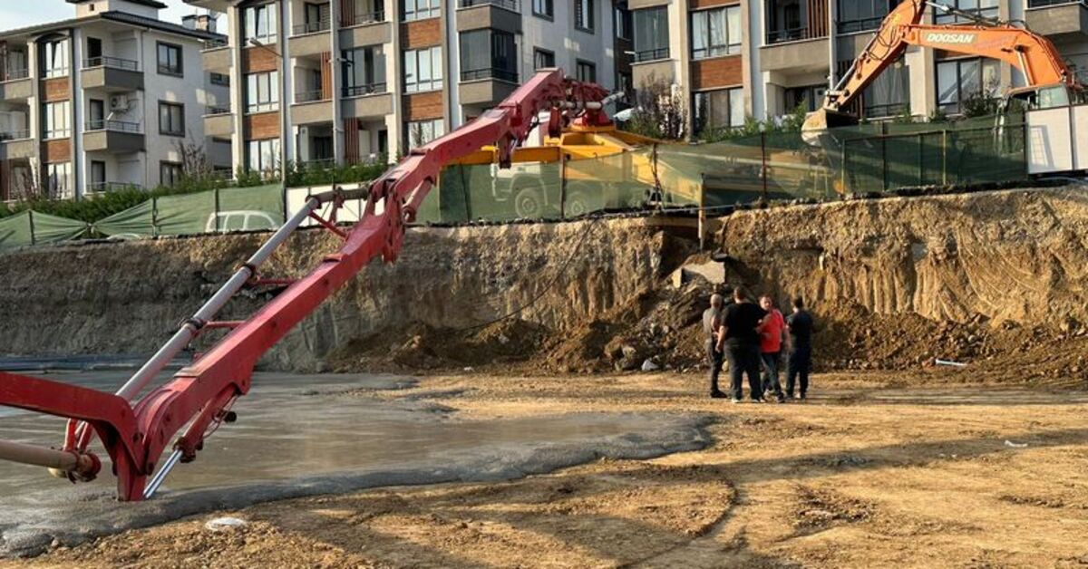 Düzce'de üzerine beton pompası devrilen işçi öldü – Güncel haberler