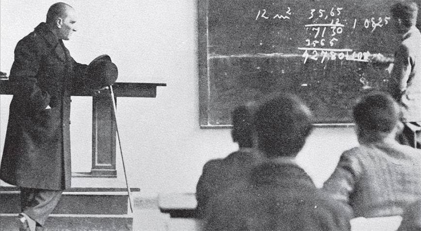 Eğitim Cumhuriyet’le aydınlandı; Cumhuriyet eğitimle yükseldi