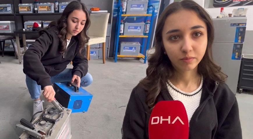 Henüz 18 yaşında, bölgenin tek kadın ustası! Gören şaşkına dönüyor