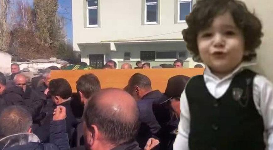 Maganda kurşunu sonu oldu! Minik Muhammet gözyaşlarıyla uğurlandı