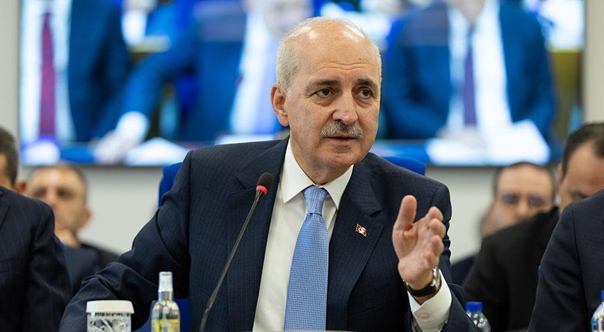Meclis Başkanı Kurtulmuş: Dünyanın hiçbir yerinde bir eli sandıkta bir eli silahta siyaset olmaz