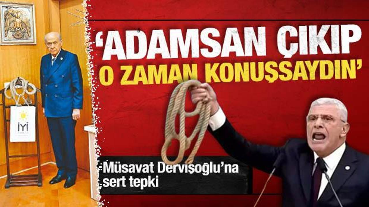 Müsavat Dervişoğlu’na sert tepki: ‘Adamsan çıkıp o zaman konuşsaydın’