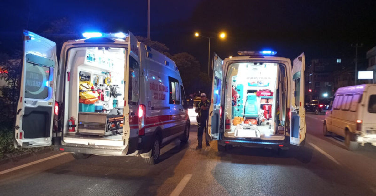 Samsun'da zincirleme trafik kazasında 13 kişi yaralandı – Güncel haberler