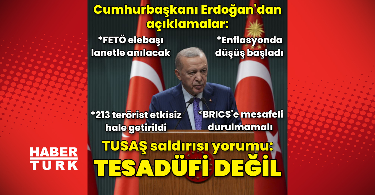 SON DAKİKA! Cumhurbaşkanı Recep Tayyip Erdoğan'dan kabine toplantısı sonrası açıklamalar | Son dakika haberleri