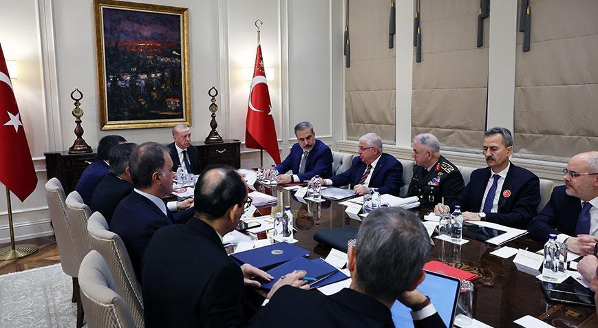 Son dakika: İstanbul’da Erdoğan Başkanlığı’nda Güvenlik Zirvesi: Teröristan kurulmasına asla izin verilmeyecek