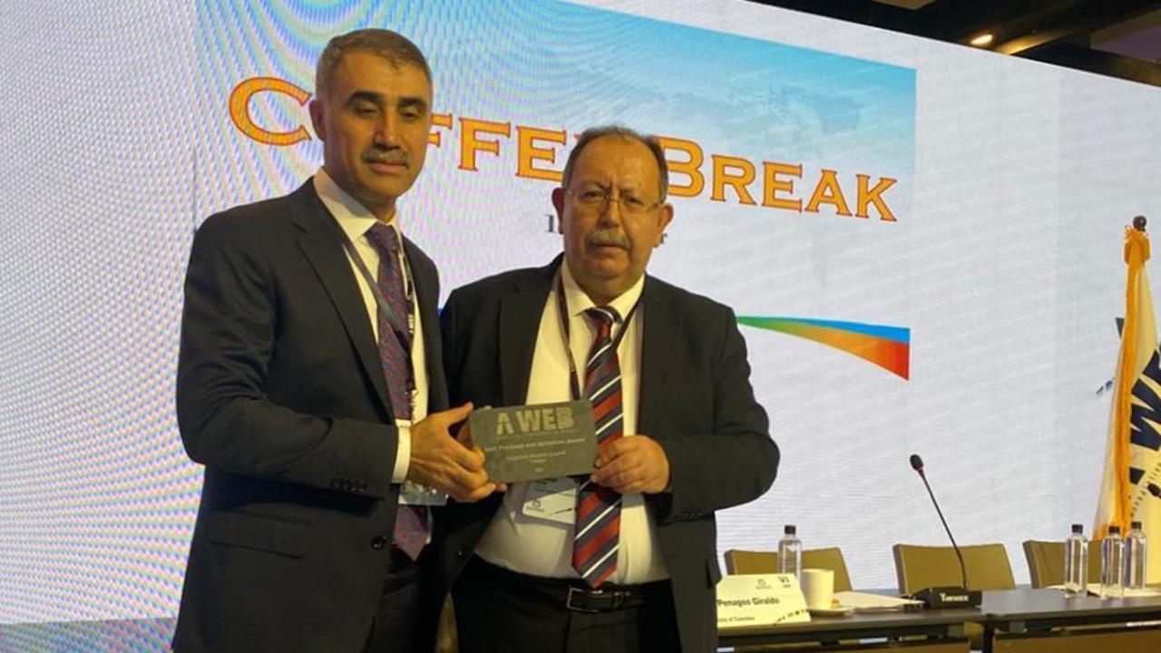 Türkiye’deki seçimler en iyisi seçildi! YSK’ya ödül!