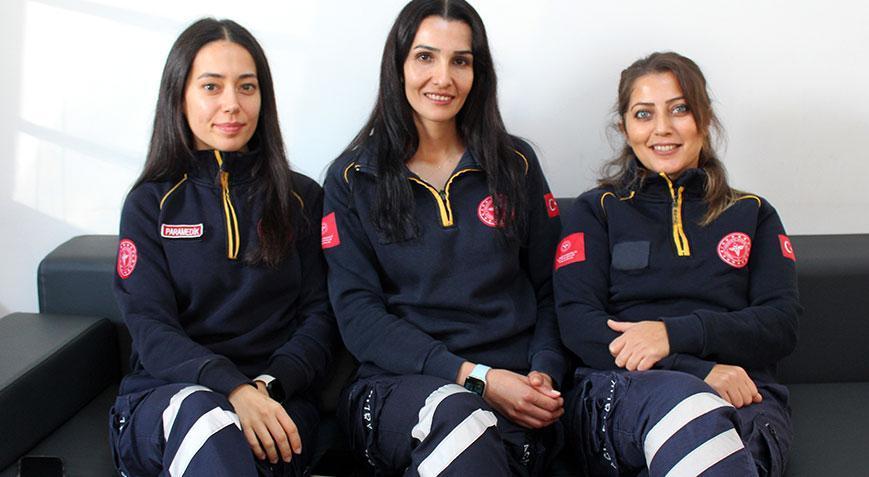 3 kadın ATT’yi şaşkına çeviren soru! ‘Niye siz geldiniz, erkek personel yok mu?’