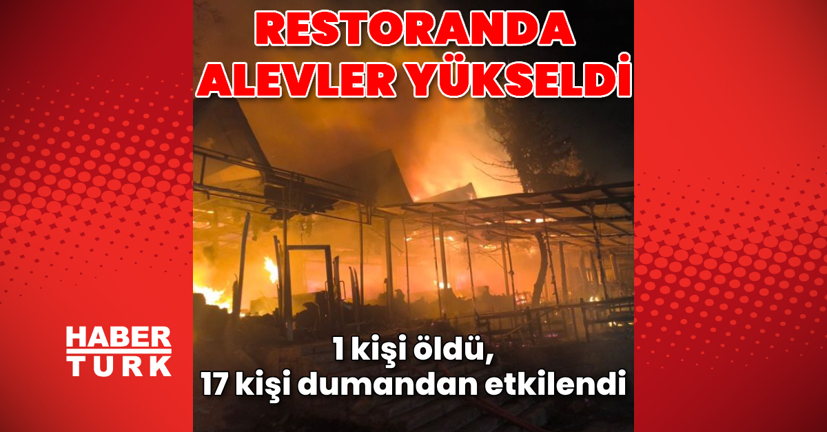 Afyonkarahisar'da restoranda yangın çıktı – Güncel haberler