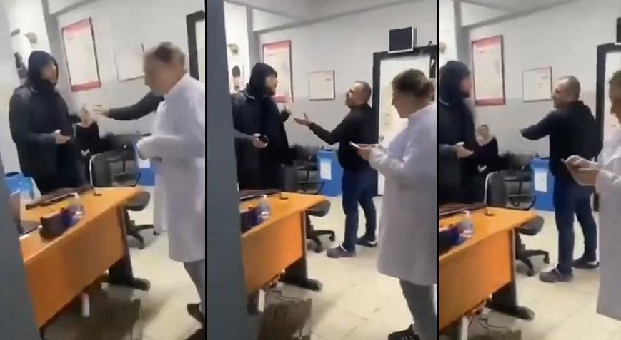 Aile sağlığı merkezinde dehşet anlar! ‘Yıkarım burayı, bana o raporu vereceksiniz’