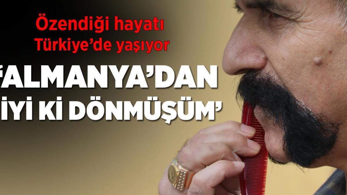 ‘Almanya’dan iyi ki dönmüşüm, bu kıyafetleri giyip gezeyim diye geri geldim’
