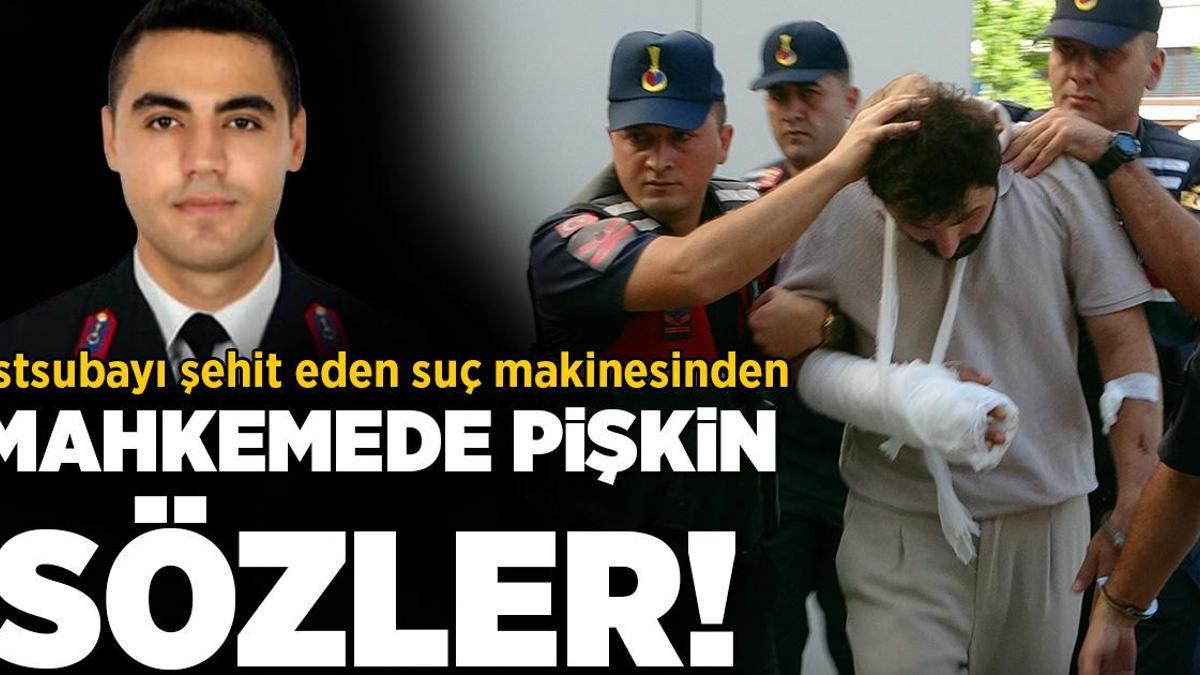 Astsubayı şehit eden suç makinesinden pişkin sözler: Ben de ölebilirdim