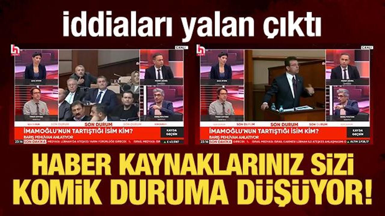 Barış Pehlivan’ın iddiaları yalan çıktı: Haber kaynaklarınız sizi komik duruma düşüyor!
