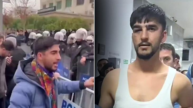 Batman’da ‘Vali çık lan buraya’ diye bağıran gösterici tutuklandı