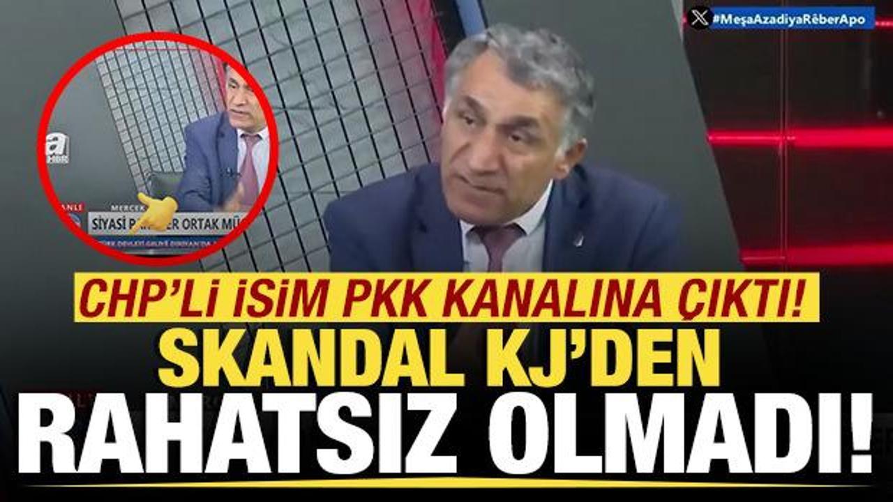 CHP İstanbul İl Eğitim Sekreteri Cömert PKK’nın kanalına çıktı!