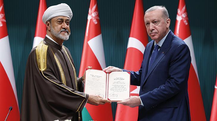 Cumhurbaşkanlığı Külliyesi’nde Devlet Nişanı Tevcih Töreni düzenlendi