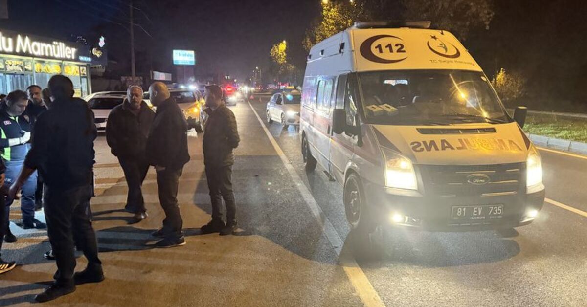 Düzce'de ciple çarpışan motosikletteki 2 kişi yaralandı – Güncel haberler