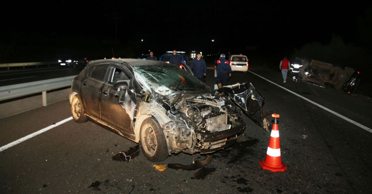 Edirne'de düğünden dönenlerin taşındığı kamyonete otomobil çarptı: 6 yaralı – Güncel haberler