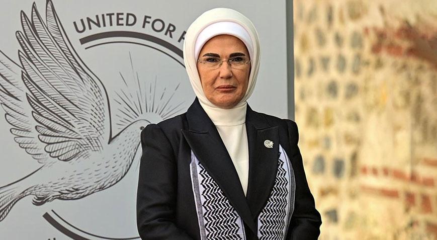 Emine Erdoğan’dan ‘Filistin İçin Tek Yürek Lider Eşleri Zirvesi’ yıl dönümü paylaşımı