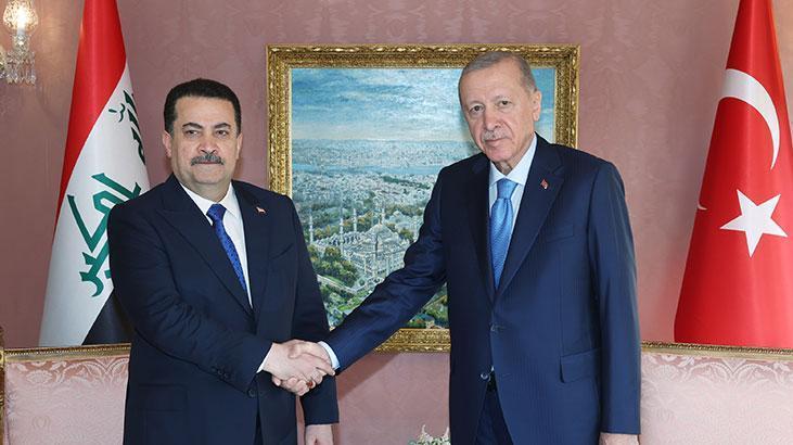 Erdoğan, Irak Başbakanı Es-Sudani’yi kabul etti