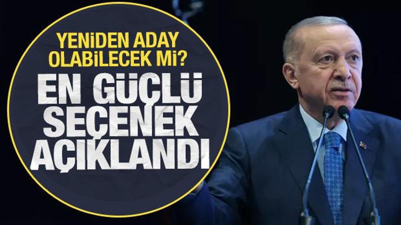 Erdoğan yeniden aday olabilecek mi? İşte en güçlü formül…