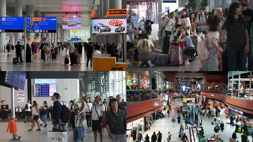 İstanbul’daki hava yolcusu 91 milyonu aştı
