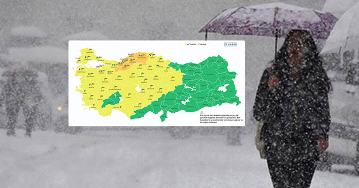 KAR GELİYOR | Hava durumu İstanbul, bugün hava nasıl olacak, kar yağacak mı | Son dakika haberleri