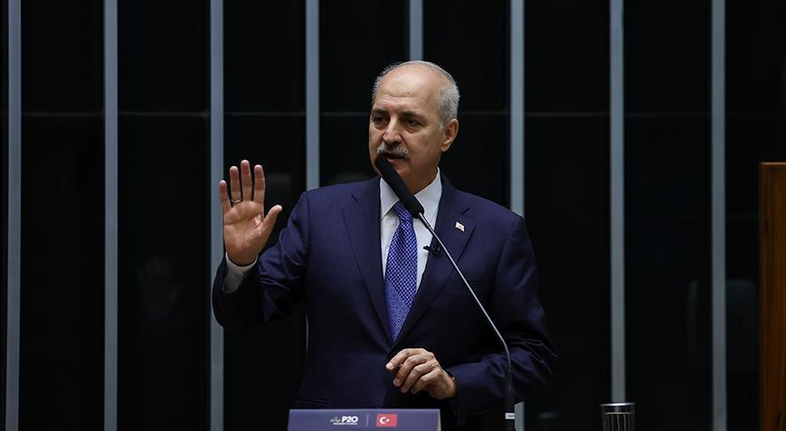 Meclis Başkanı Kurtulmuş’tan dünyaya Gazze çağrısı: Alarm zilleri çalıyor